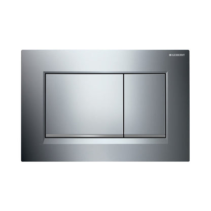 Piastra di azionamento Geberit Sigma 30 Cromo-Satinata-Cromo
