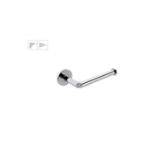 Porta rotolo da incollo o da fissare a parete in ottone cromato collezione Sebecà di Lineabeta by CeramicStore | Lo specialista del tuo bagno
