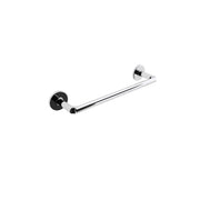 Porta asciugamani da incollo o da fissare a parete in ottone cromato collezione Sebecà di Lineabeta - 350mm by CeramicStore | Lo specialista del tuo bagno