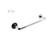 Porta asciugamani da incollo o da fissare a parete in ottone cromato collezione Sebecà di Lineabeta - 350mm by CeramicStore | Lo specialista del tuo bagno