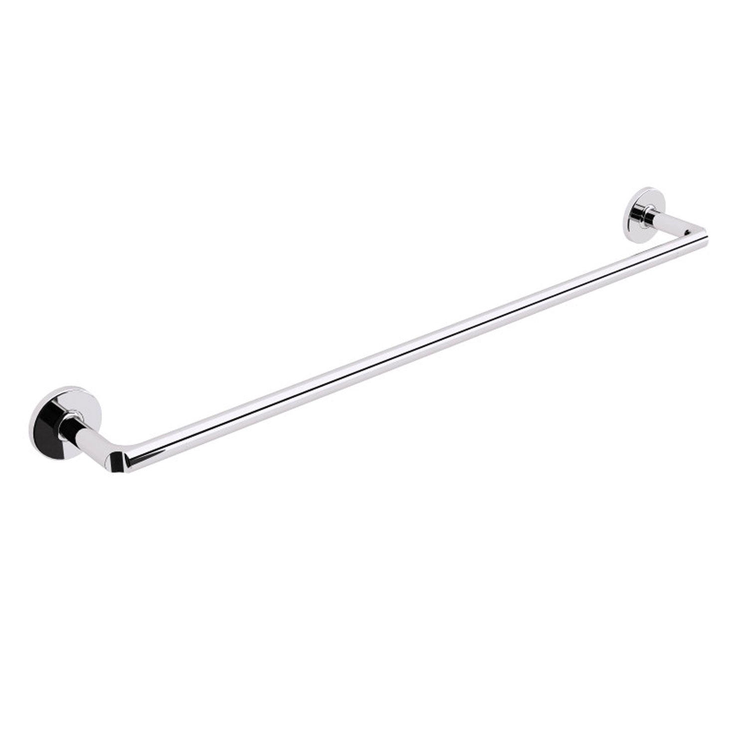 Porta asciugamani da incollo o da fissare a parete in ottone cromato collezione Sebecà di Lineabeta - 650mm by CeramicStore | Lo specialista del tuo bagno