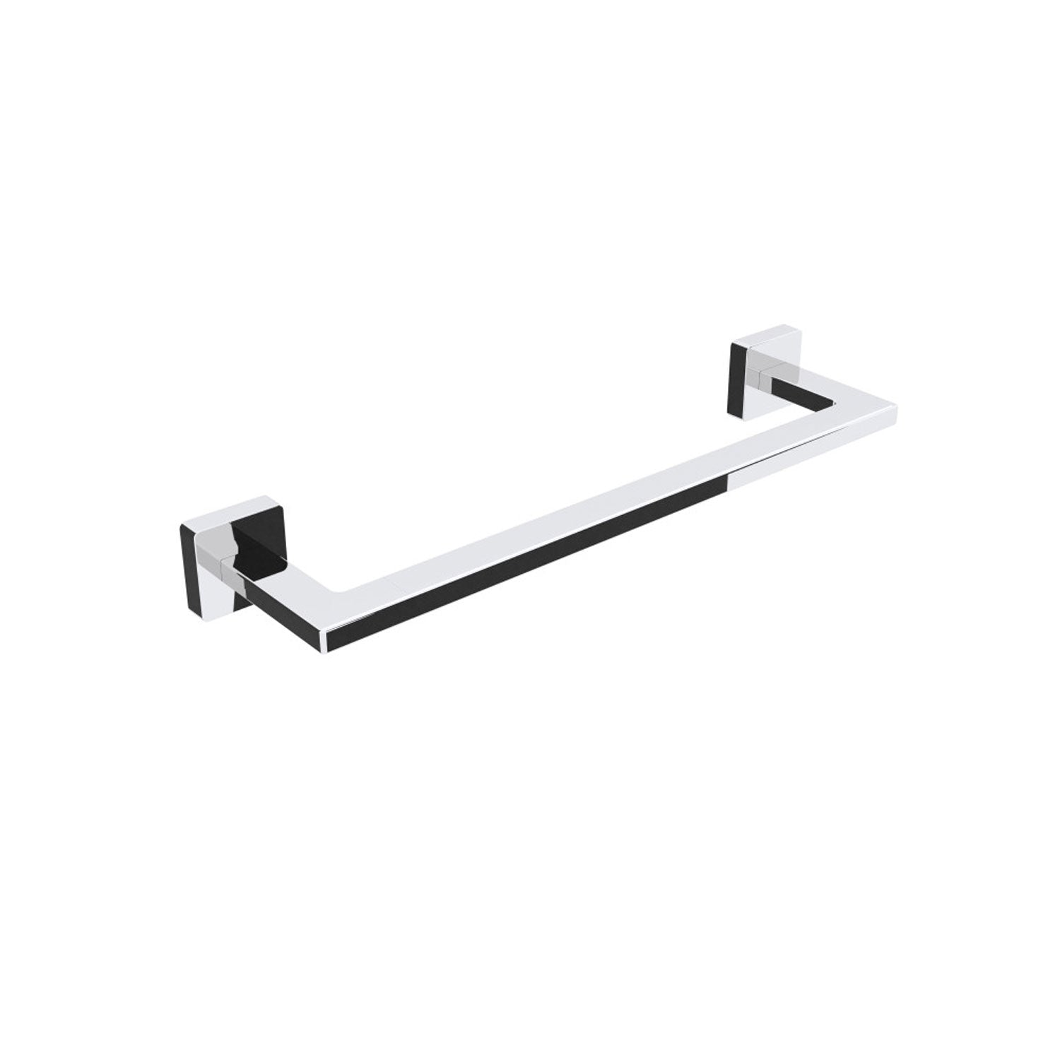 Porta asciugamani in ottone da fissare a parete collezione Dado di Lineabeta - Metallo cromo 340mm by CeramicStore | Lo specialista del tuo bagno