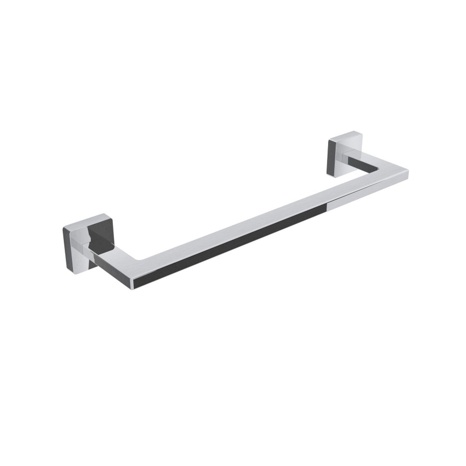 Porta asciugamani in ottone da fissare a parete collezione Dado di Lineabeta - Metallo satinato 340mm by CeramicStore | Lo specialista del tuo bagno