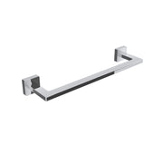 Porta asciugamani in ottone da fissare a parete collezione Dado di Lineabeta - Metallo satinato 340mm by CeramicStore | Lo specialista del tuo bagno