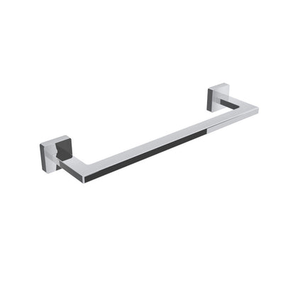 Porta asciugamani in ottone da fissare a parete collezione Dado di Lineabeta - Metallo satinato 340mm by CeramicStore | Lo specialista del tuo bagno