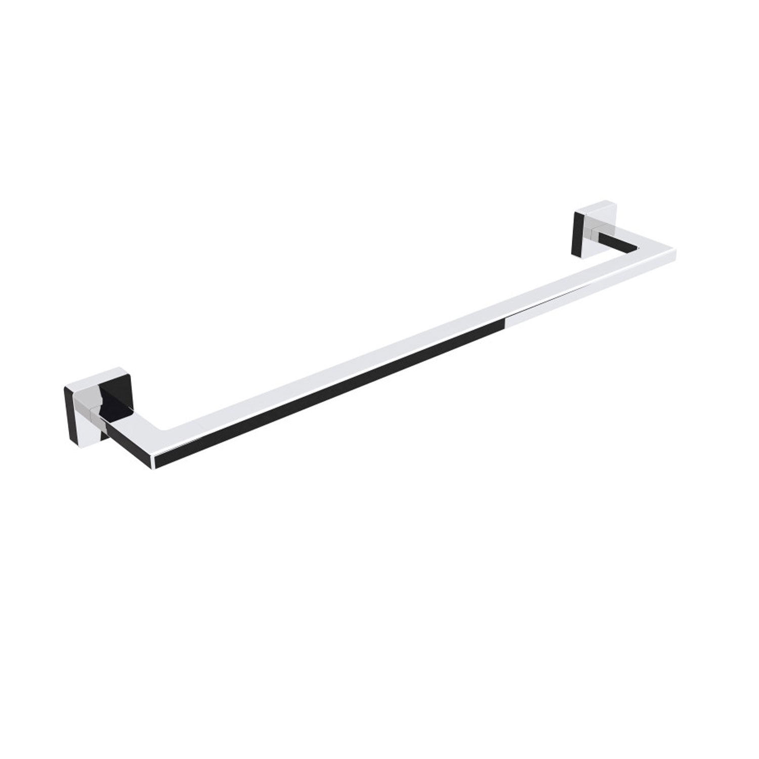 Porta asciugamani in ottone da fissare a parete collezione Dado di Lineabeta - Metallo cromo 490mm by CeramicStore | Lo specialista del tuo bagno