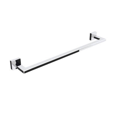 Porta asciugamani in ottone da fissare a parete collezione Dado di Lineabeta - Metallo cromo 490mm by CeramicStore | Lo specialista del tuo bagno
