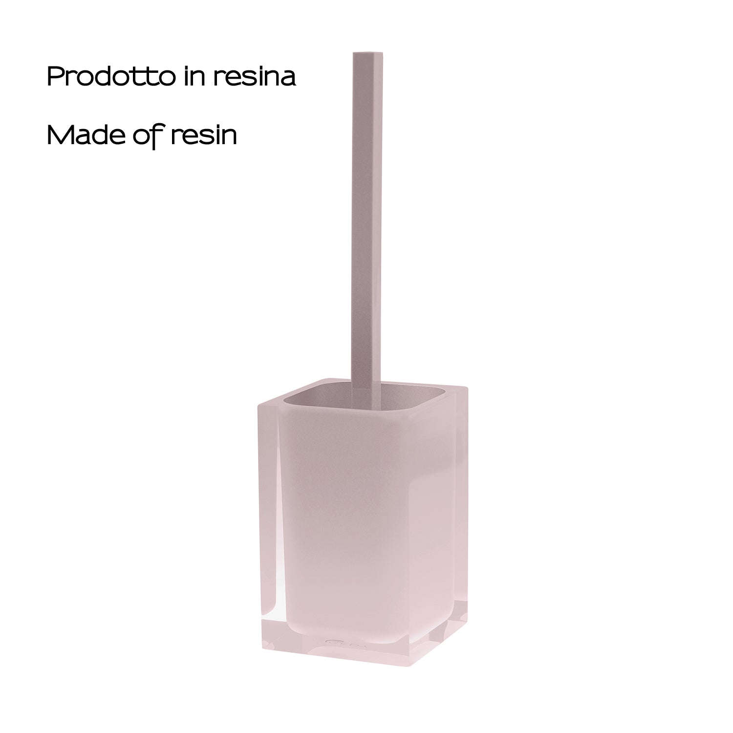 Scopino da appoggio in resina Gedy serie Rainbow - Rosa by CeramicStore | Lo specialista del tuo bagno