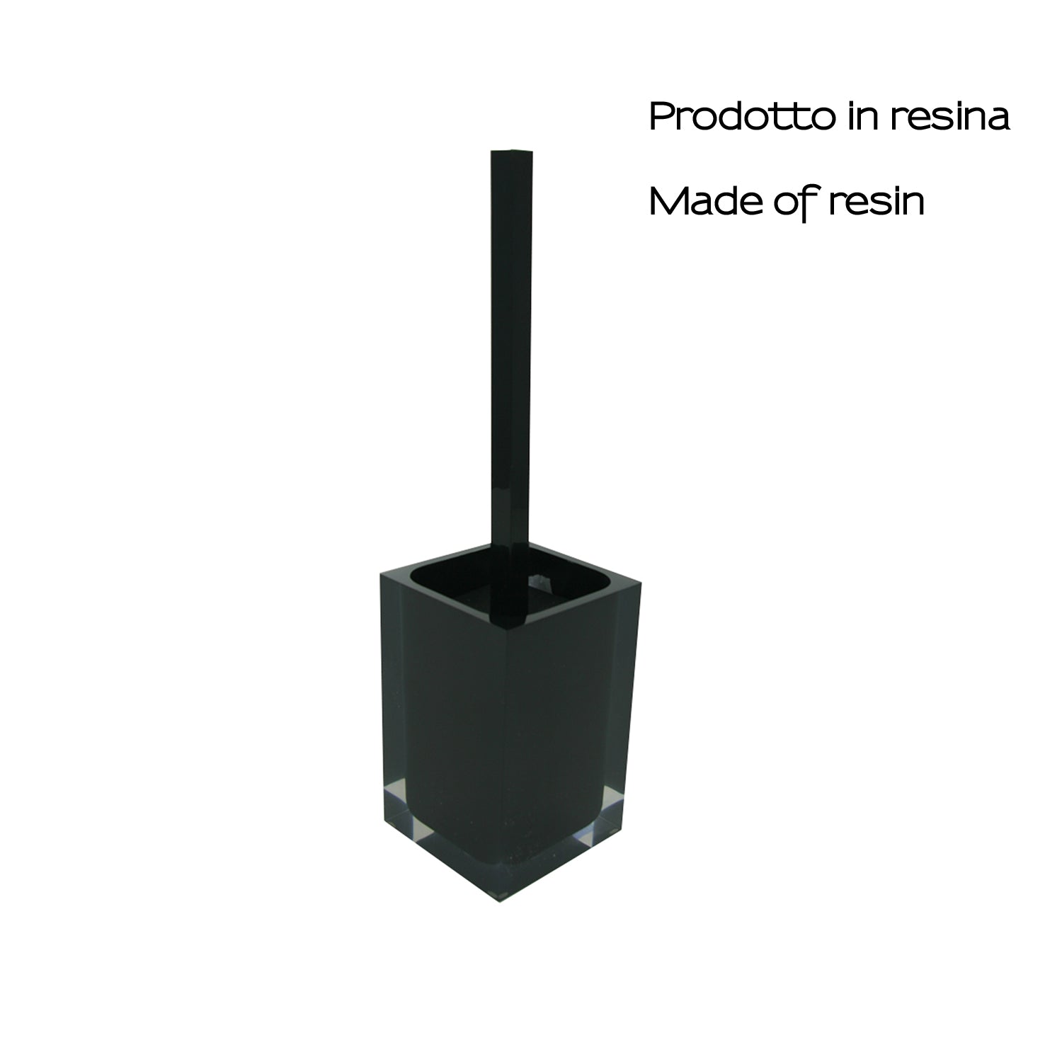 Scopino da appoggio in resina Gedy serie Rainbow - Nero by CeramicStore | Lo specialista del tuo bagno