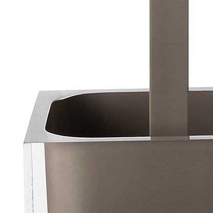Scopino da appoggio in resina Gedy serie Rainbow - Tortora by CeramicStore | Lo specialista del tuo bagno
