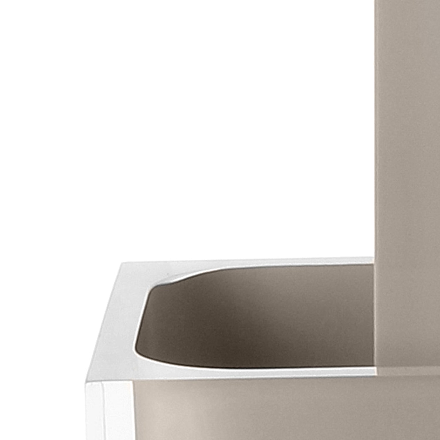 Scopino da appoggio in resina Gedy serie Rainbow - Tortora Chiaro by CeramicStore | Lo specialista del tuo bagno
