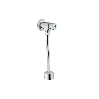 Versione Outlet - Rubinetto a pulsante cromato da parete di Idral con arresto temporizzato by CeramicStore | Lo specialista del tuo bagno