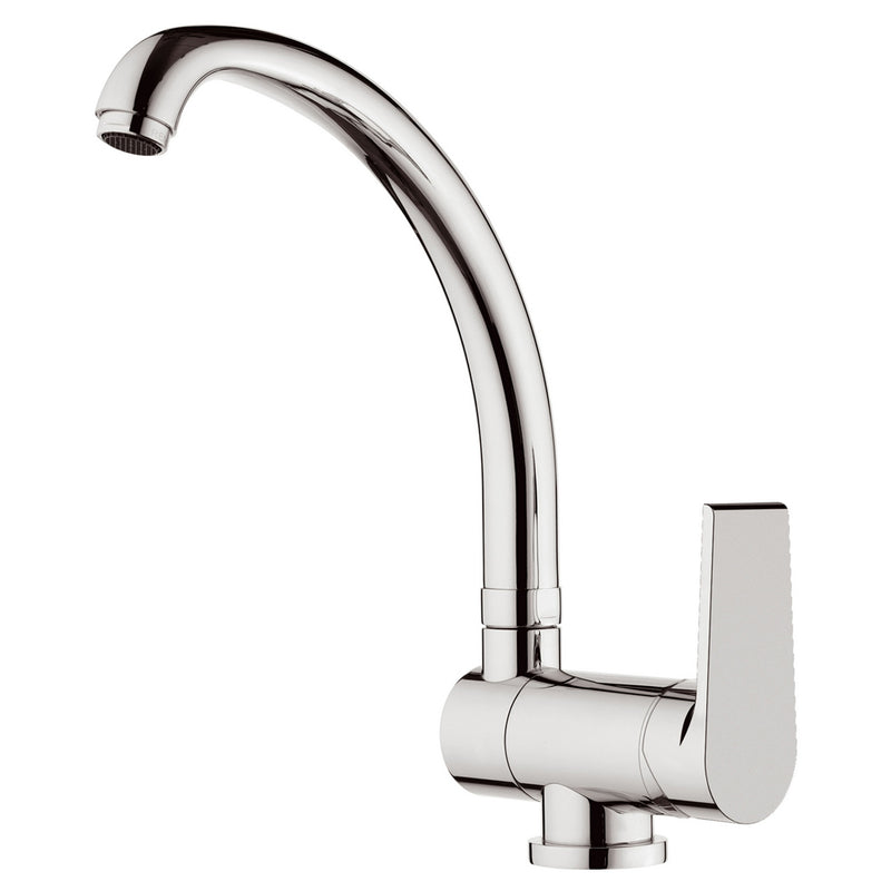 Miscelatore lavello sottofinestra Rubinetterie Mariani linea Artic ottone cromato by CeramicStore | Lo specialista del tuo bagno