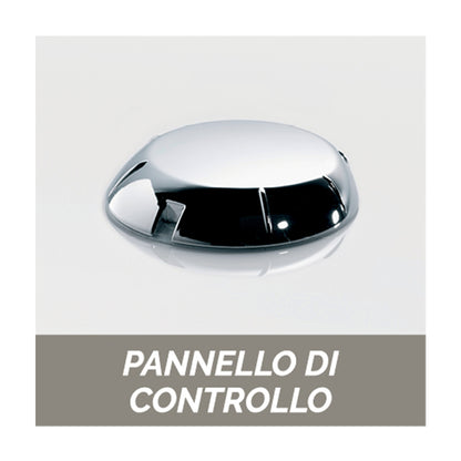 Vasca idromassaggio modello Procida con flusso a cascata e rubinetteria in acrilico e Abs cm 140x140 by CeramicStore | Lo specialista del tuo bagno
