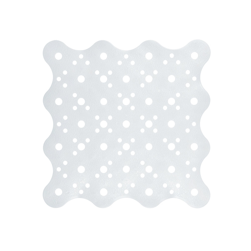 Tappeto antiscivolo per doccia in PVC bianco cm 51x51 by CeramicStore | Lo specialista del tuo bagno