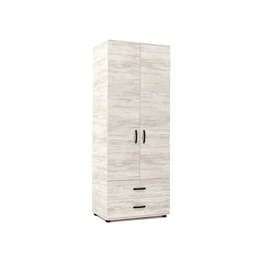 Armadio a due ante e due cassetti - Bianco Venato by CeramicStore | Lo specialista del tuo bagno