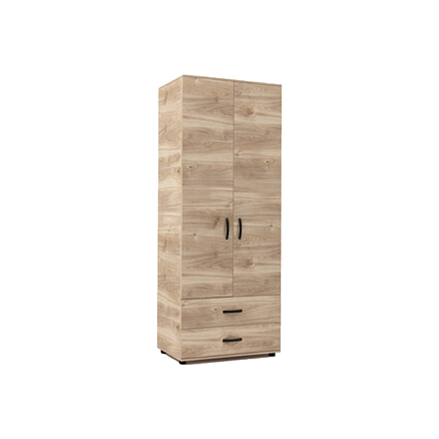 Armadio a due ante e due cassetti - Rovere Miele by CeramicStore | Lo specialista del tuo bagno