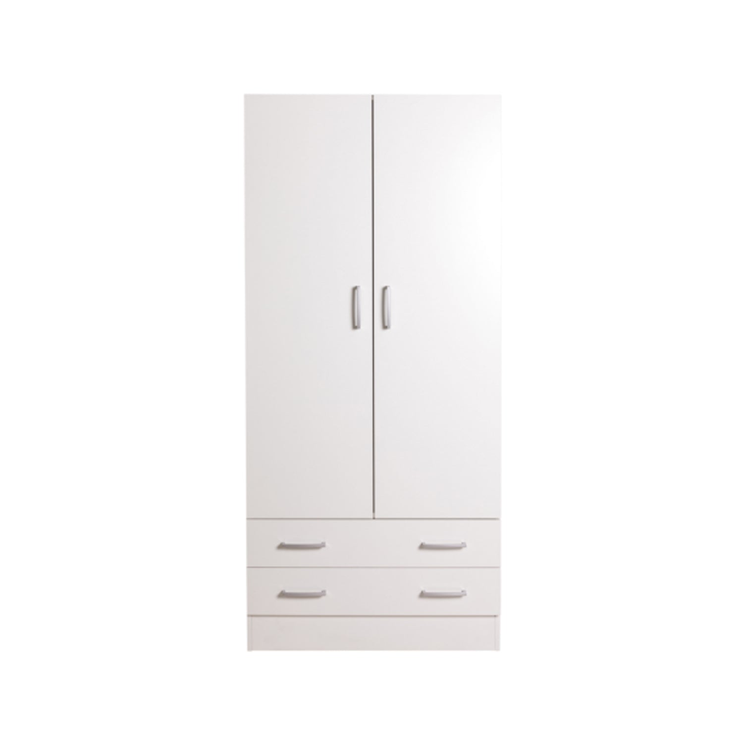 Armadio a due ante e due cassetti modello Facile - Bianco by CeramicStore | Lo specialista del tuo bagno