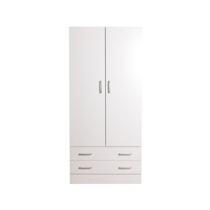 Armadio a due ante e due cassetti modello Facile - Bianco by CeramicStore | Lo specialista del tuo bagno