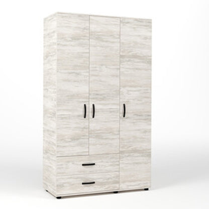 Armadio a 3 ante e 2 cassetti - Bianco Venato by CeramicStore | Lo specialista del tuo bagno