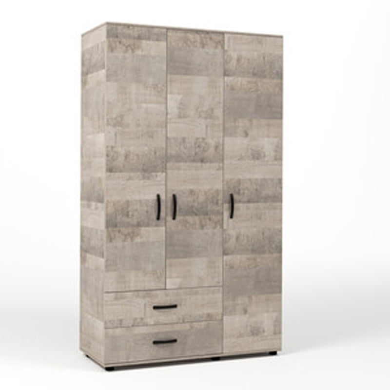 Armadio a 3 ante e 2 cassetti - Rovere Platino by CeramicStore | Lo specialista del tuo bagno