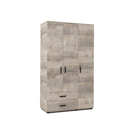 Armadio a 3 ante e 2 cassetti - Rovere Platino by CeramicStore | Lo specialista del tuo bagno