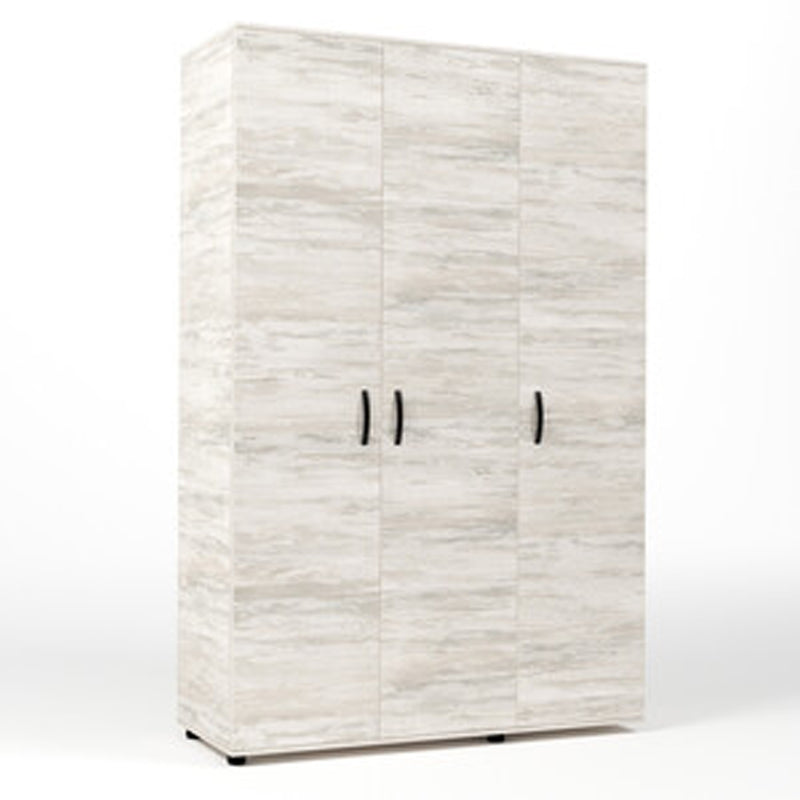 Armadio a 3 ante con 4 ripiani interni - Bianco venato by CeramicStore | Lo specialista del tuo bagno