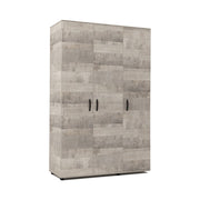 Armadio a 3 ante con 4 ripiani interni - Rovere Platino by CeramicStore | Lo specialista del tuo bagno