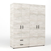 Armadio a 4 ante e 2 cassetti - Bianco Venato by CeramicStore | Lo specialista del tuo bagno