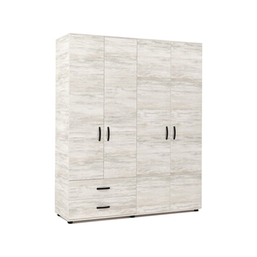 Armadio a 4 ante e 2 cassetti - Bianco Venato by CeramicStore | Lo specialista del tuo bagno