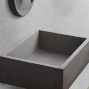 Lavello da esterno in cemento antracite cm 45x35x16h cm modello Desy by CeramicStore | Lo specialista del tuo bagno