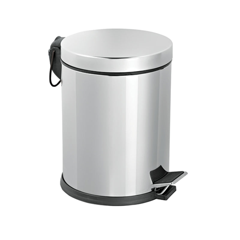 Pattumiera a pedale modello Daphne cromata 24,5x44,5 cm capienza 16lt by CeramicStore | Lo specialista del tuo bagno