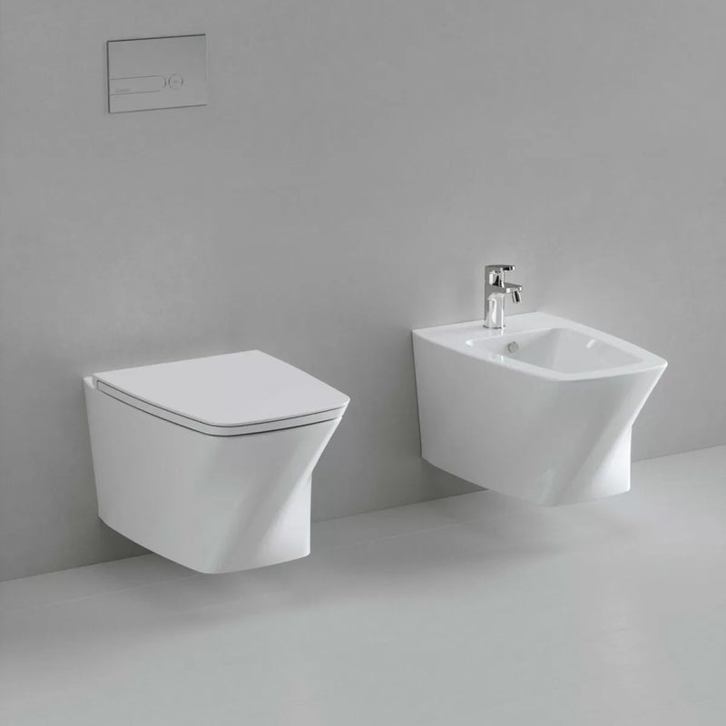 Coppia sanitari sospesi Azzurra serie Hera 57x38x30
