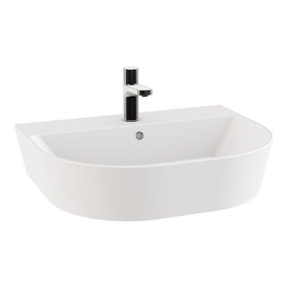 Mobile bagno Forma di Azzurra Ceramica con lavabo e sifone - Olmo Naturale 65 cm by CeramicStore | Lo specialista del tuo bagno