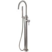 Piantana vasca a pavimento TriaSix in acciaio 316 spazzolato by CeramicStore | Lo specialista del tuo bagno