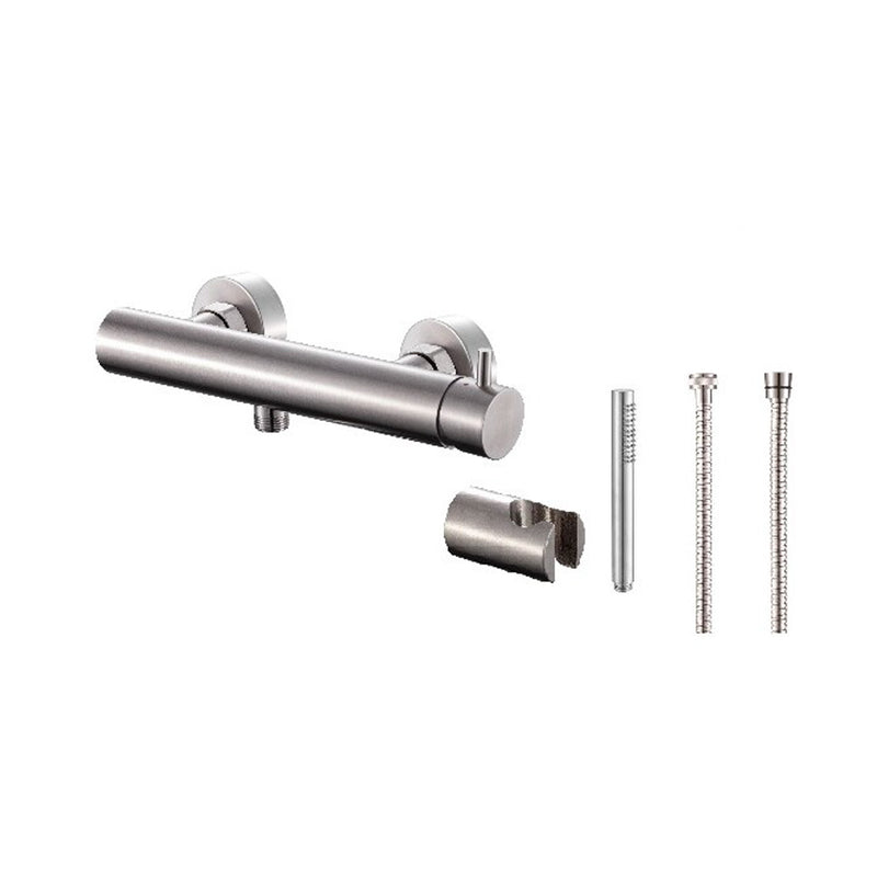 Miscelatore esterno doccia TriaSix in acciaio 316 spazzolato by CeramicStore | Lo specialista del tuo bagno