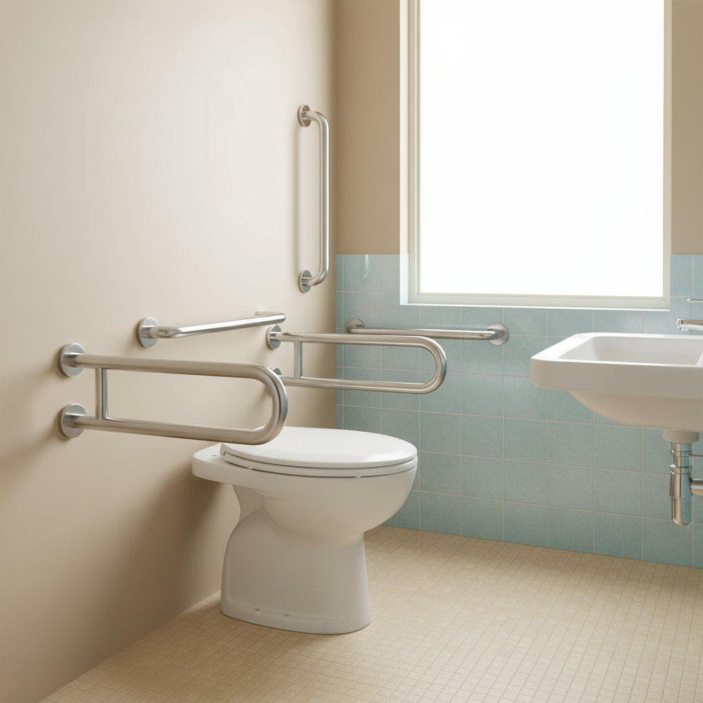 Vaso per terza età  con scarico a pavimento BathCore 55