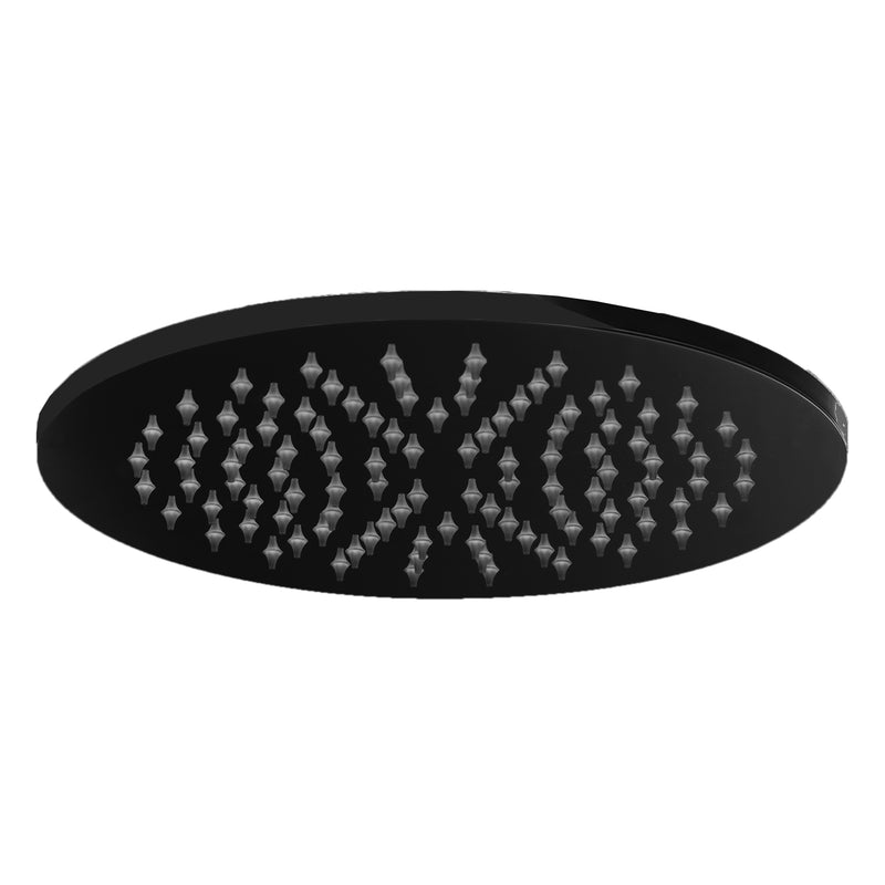 Soffione doccia tondo Paffoni Master diametro 225 mm in metallo Nero Opaco by CeramicStore | Lo specialista del tuo bagno