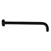 Braccio doccia tondo 40 cm in ottone Nero Opaco Paffoni by CeramicStore | Lo specialista del tuo bagno