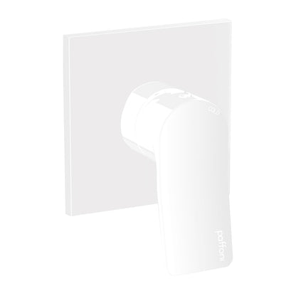 Miscelatore incasso doccia ad una uscita modello Tilt Paffoni bianco opaco by CeramicStore | Lo specialista del tuo bagno