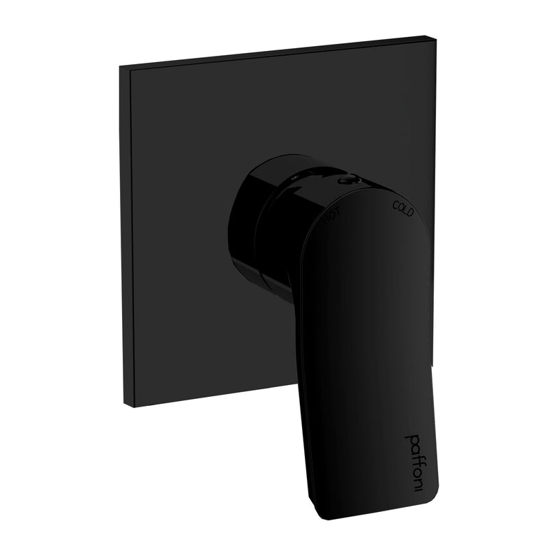 Miscelatore incasso doccia ad una uscita modello Tilt Paffoni nero opaco by CeramicStore | Lo specialista del tuo bagno