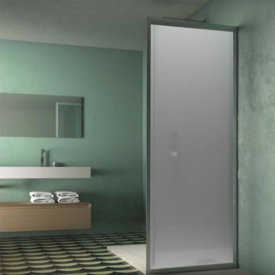 Pannello fisso da cm 70 per box doccia Smart in cristallo temperato opaco 6 mm by CeramicStore | Lo specialista del tuo bagno