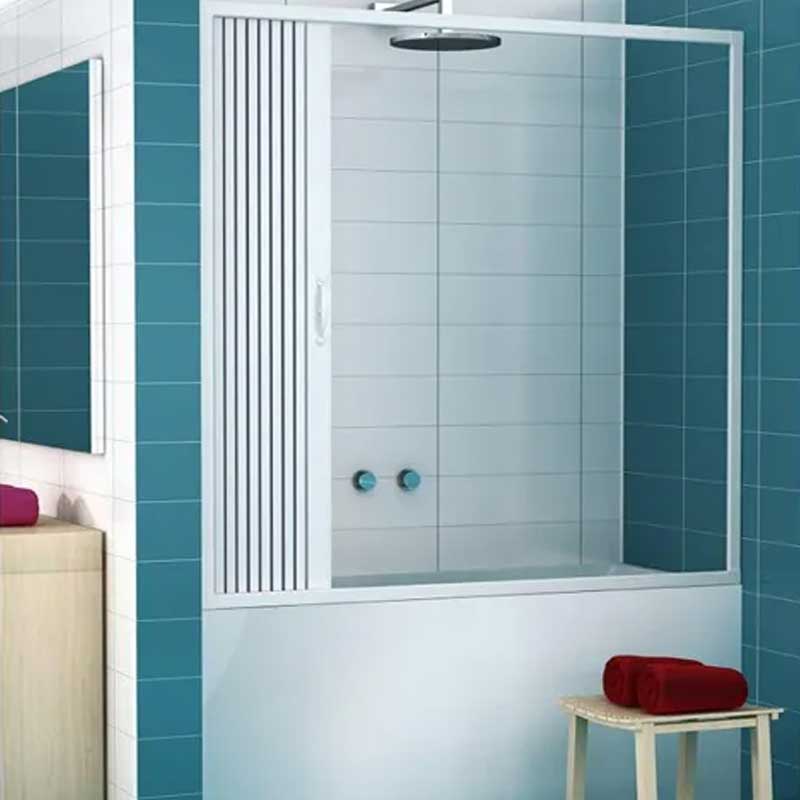 Box doccia sopravasca per nicchie comprese tra i 160 e i 170 cm realizzato in PVC Rinforzato by CeramicStore | Lo specialista del tuo bagno