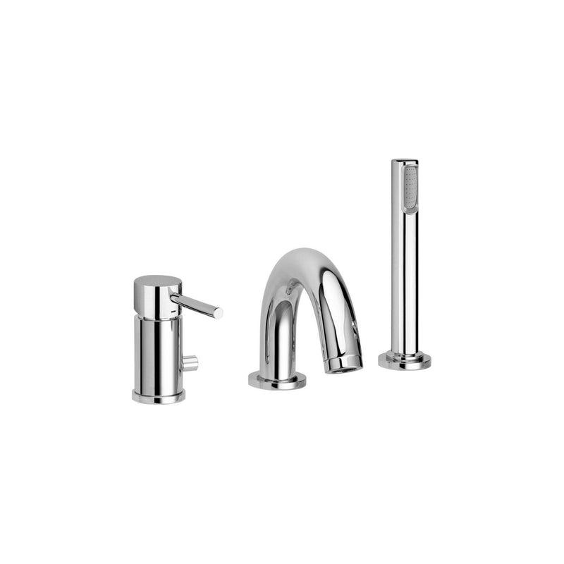 Miscelatore bordo vasca con bocca di erogazione Paffoni Stick SK040LCR by CeramicStore | Lo specialista del tuo bagno