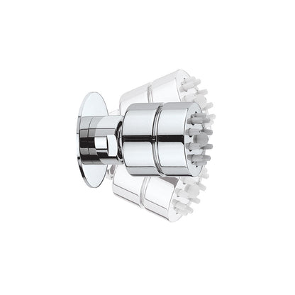 Soffione doccia autopulente ottone cromato Bossini Tondo Gom diametro 34 mm by CeramicStore | Lo specialista del tuo bagno