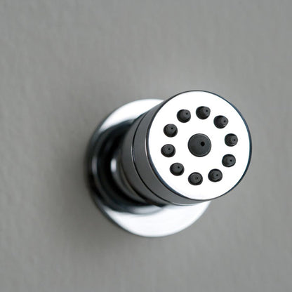 Soffione doccia autopulente ottone cromato Bossini Tondo Gom diametro 34 mm by CeramicStore | Lo specialista del tuo bagno