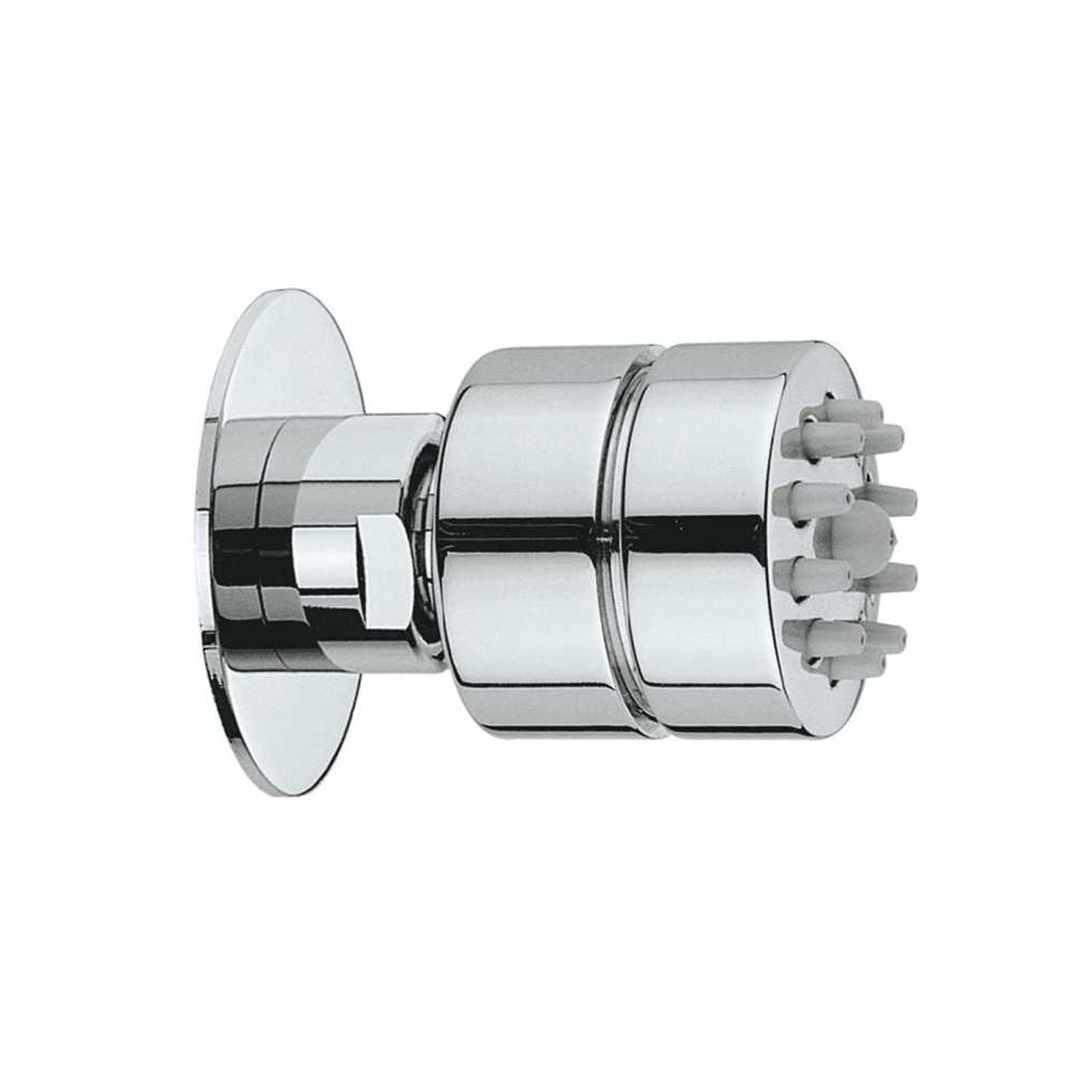 Soffione doccia autopulente ottone cromato Bossini Tondo Gom diametro 34 mm by CeramicStore | Lo specialista del tuo bagno