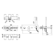 Miscelatore incasso vasca-doccia 2 uscite Paffoni Tango con deviatore by CeramicStore | Lo specialista del tuo bagno