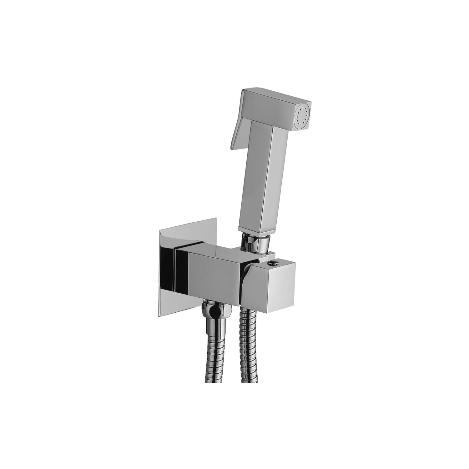 Set bidet incasso quadro Paffoni Tweet Square Mix con miscelatore e doccia in metallo by CeramicStore | Lo specialista del tuo bagno