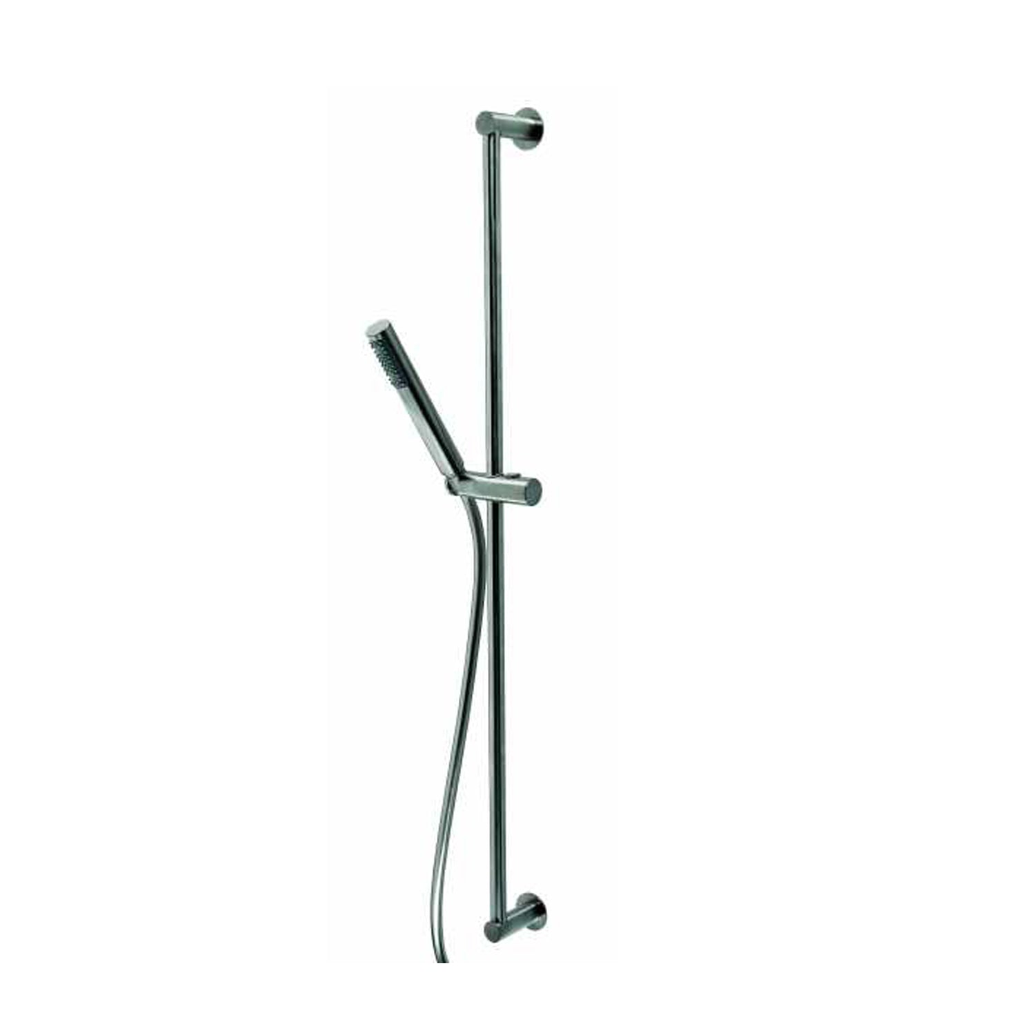 Saliscendi doccia satinato Bossini Zen Inox con asta da 90 cm by CeramicStore | Lo specialista del tuo bagno